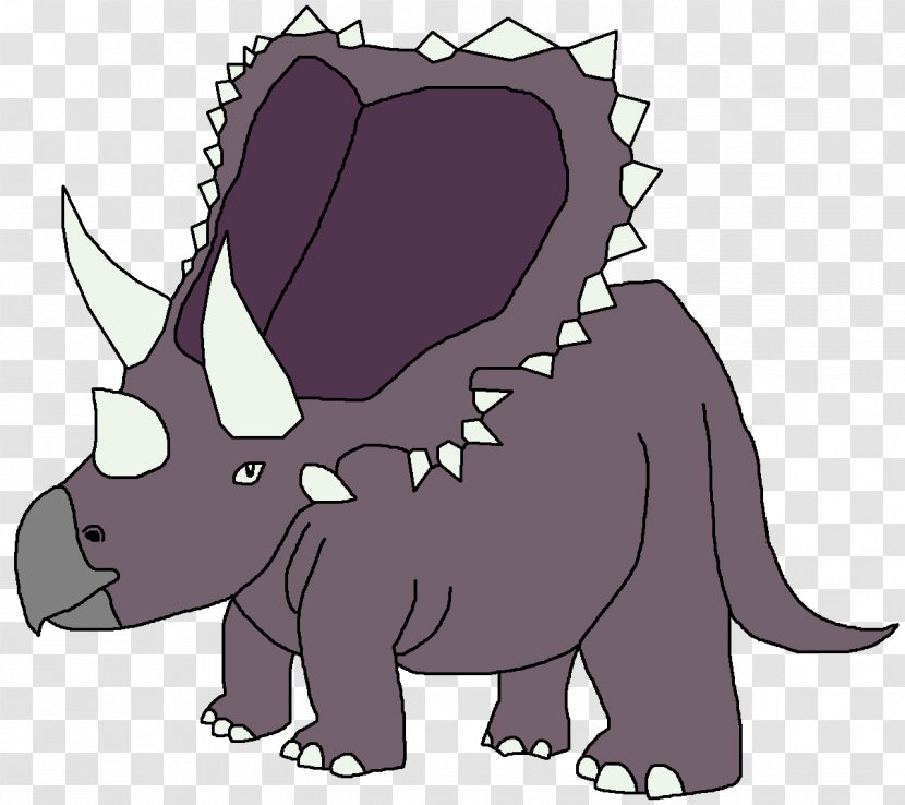 Dinosaur - Mercuriceratops - Animal Figure Animation Transparent PNG