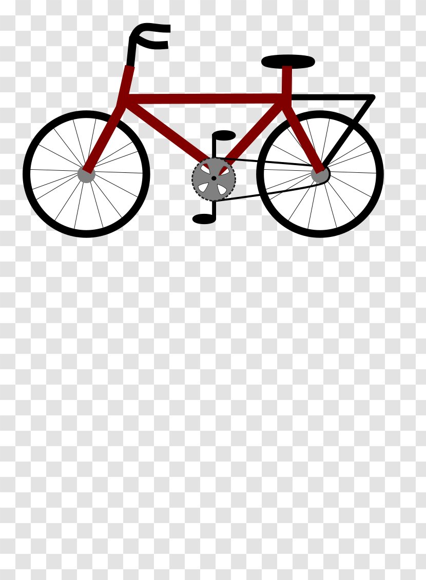 Bicycle Cycling Mountain Bike Motorcycle - Black And White - Bicycles Transparent PNG