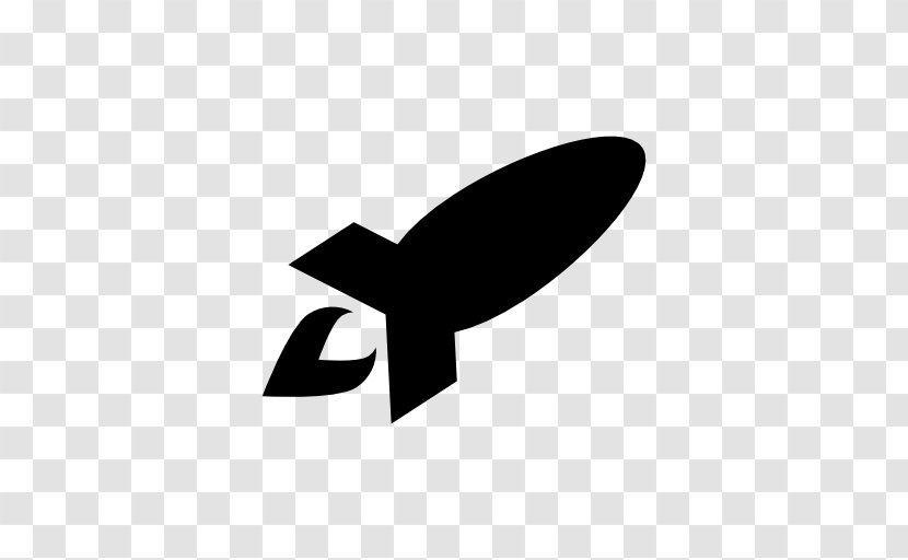 Rocket Symbol - Monochrome Photography - Rockets Transparent PNG