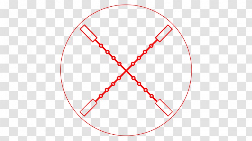 Reticle Telescopic Sight Eyepiece - Symmetry - Ruby Transparent PNG