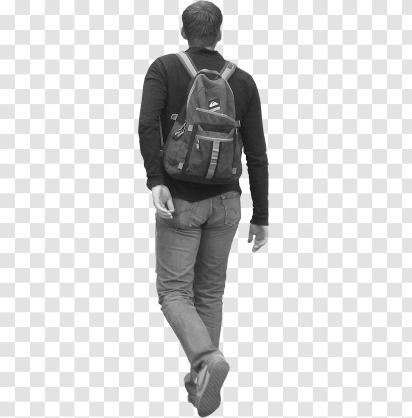 Backpack Baggage Travel AmeriBag Healthy Back Bag - Walking Man Transparent PNG
