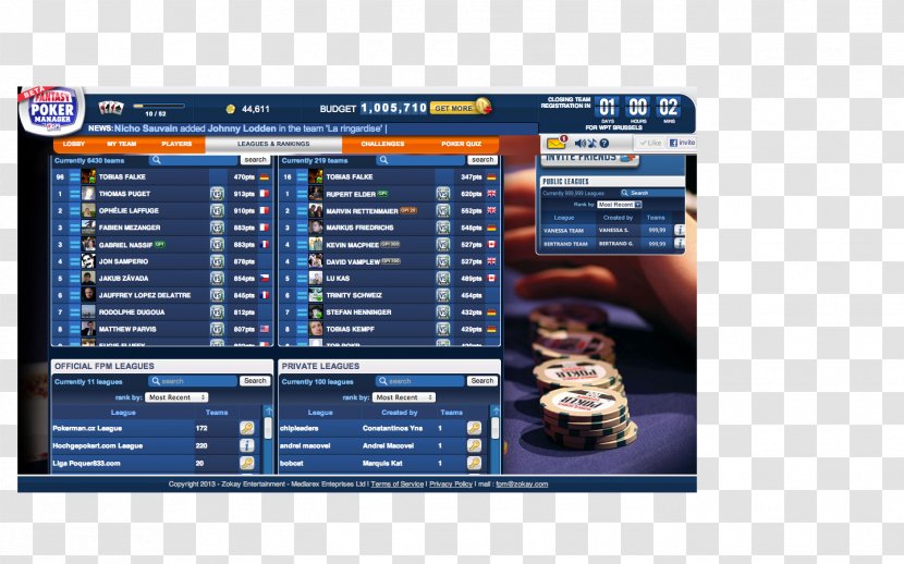 Computer Software - Pokerstars Transparent PNG