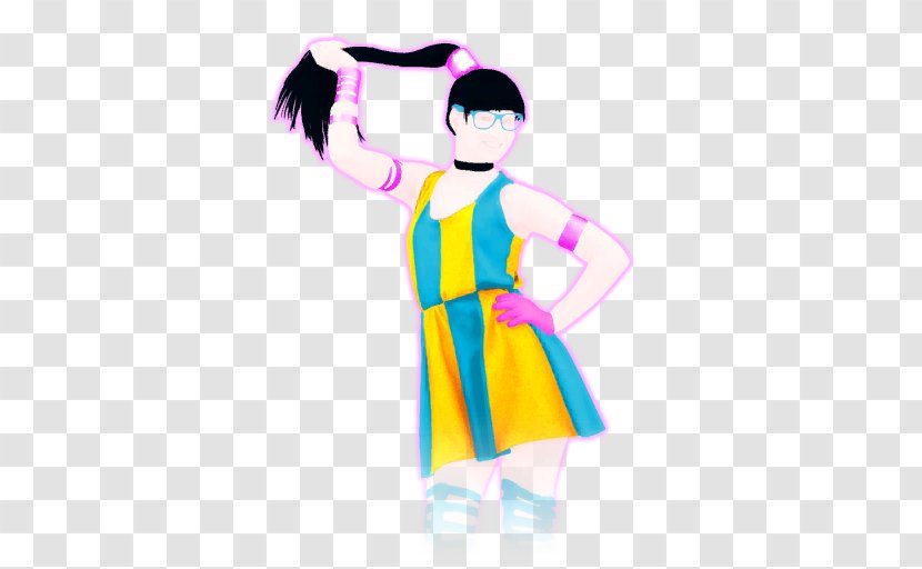 Just Dance 2017 Dance: Best Of 2014 2015 Wii - Sky Dancers Costume Transparent PNG