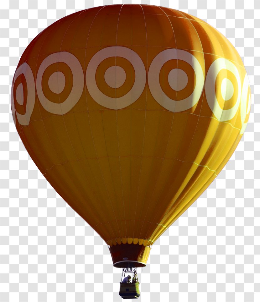 Hot Air Balloon - Yellow Transparent PNG