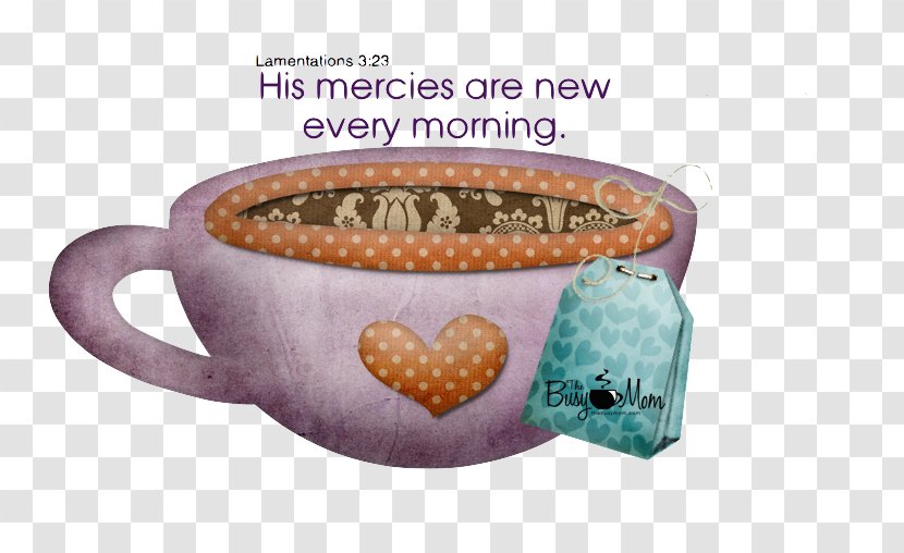 Ceramic Coffee Cup Product - Good Morning Prayer Mom Transparent PNG