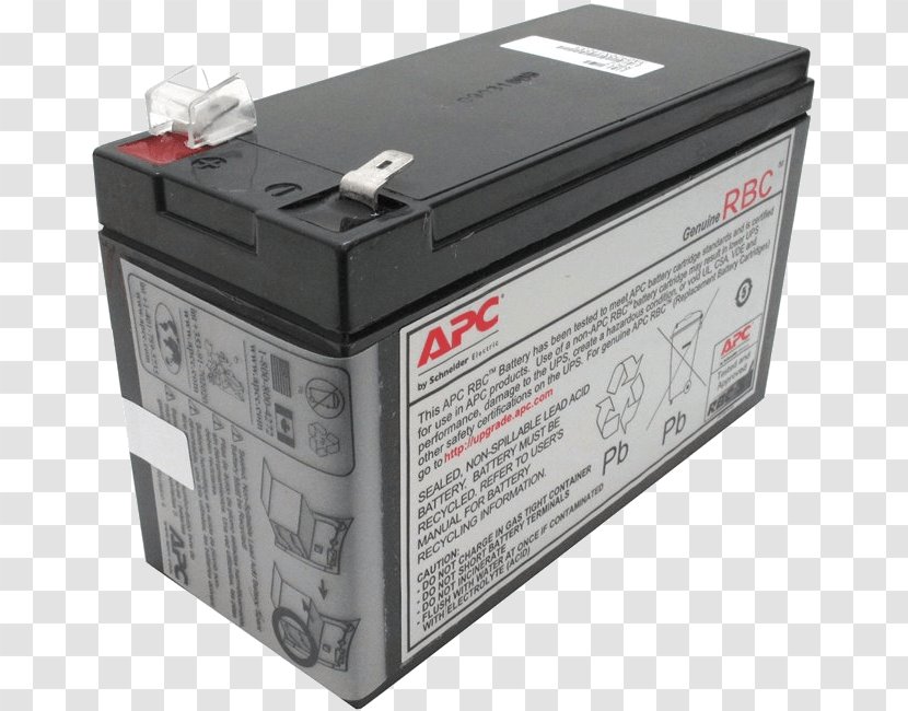 Electric Battery APC Smart-UPS By Schneider Back-UPS CS 500 - Computer Software - Rbc Transparent PNG