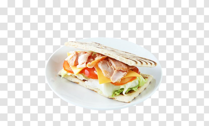 Breakfast Sandwich Ham And Cheese Wrap Quesadilla Gyro - Smoked Chicken Transparent PNG