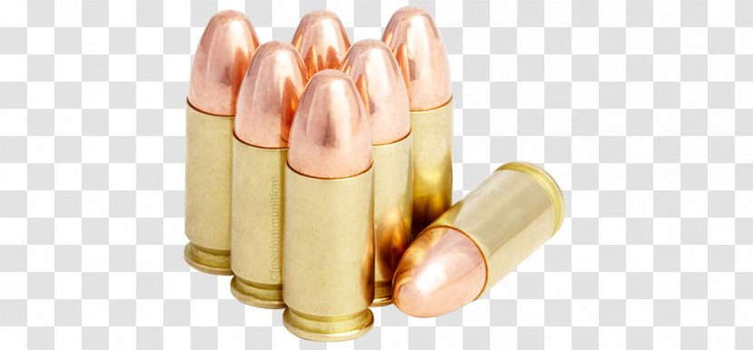 9×19mm Parabellum Ammunition Bullet Cartridge Firearm - Pistol Transparent PNG