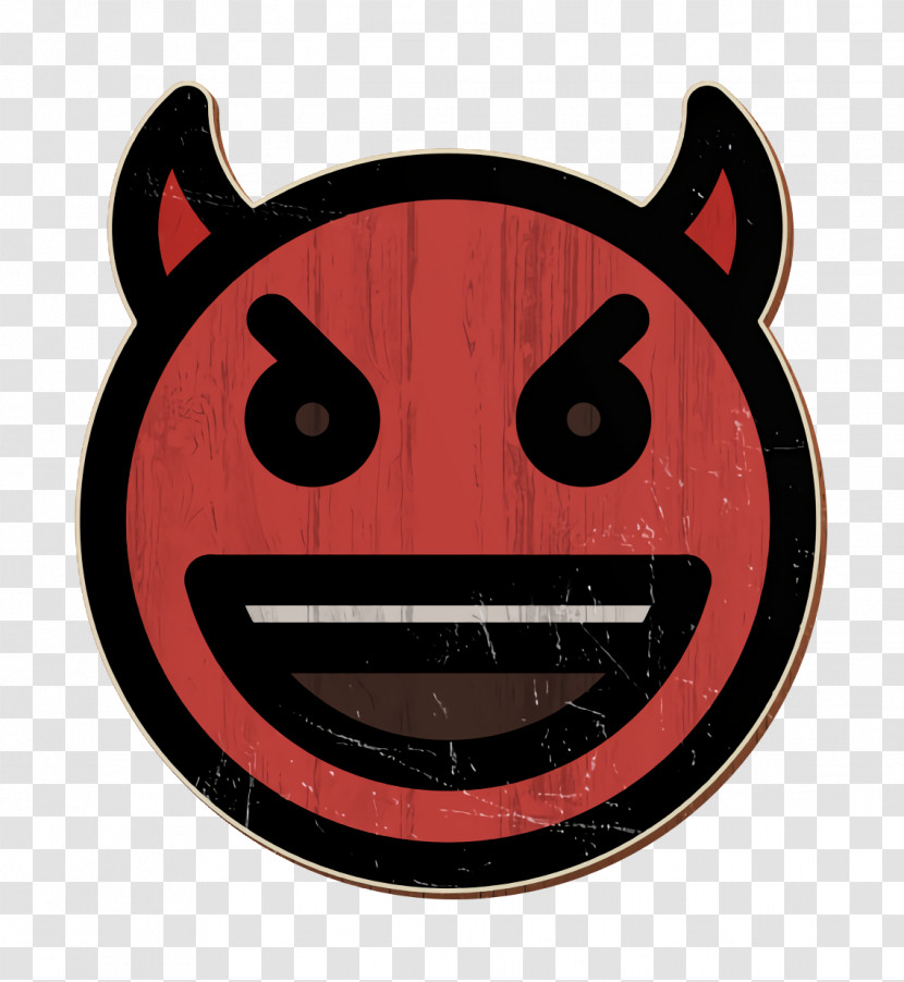 Grinning Icon Smiley And People Icon Devil Icon Transparent PNG
