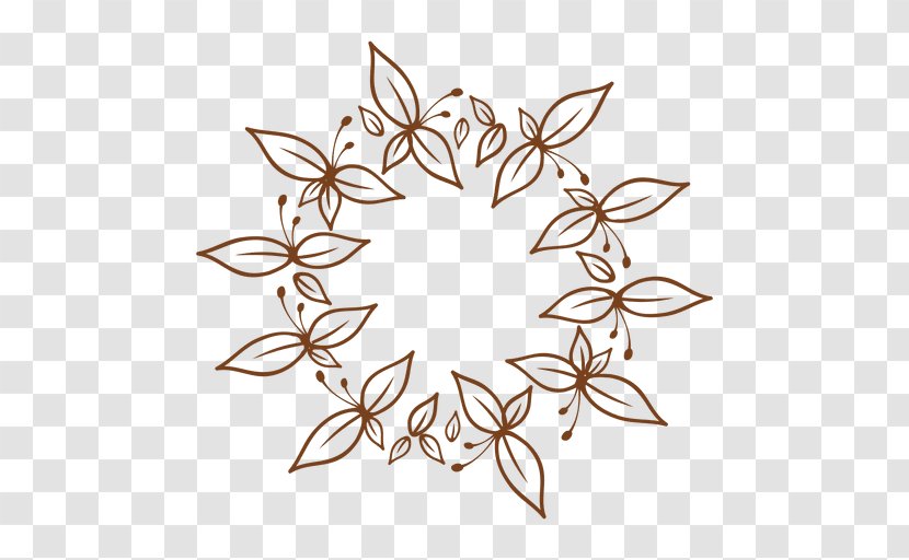 Flower Floral Design - Symmetry - Wreath Transparent PNG