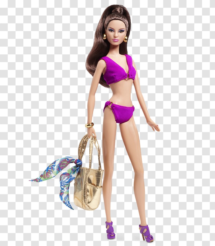 Amazon.com Barbie Basics Doll Toy - Watercolor Transparent PNG