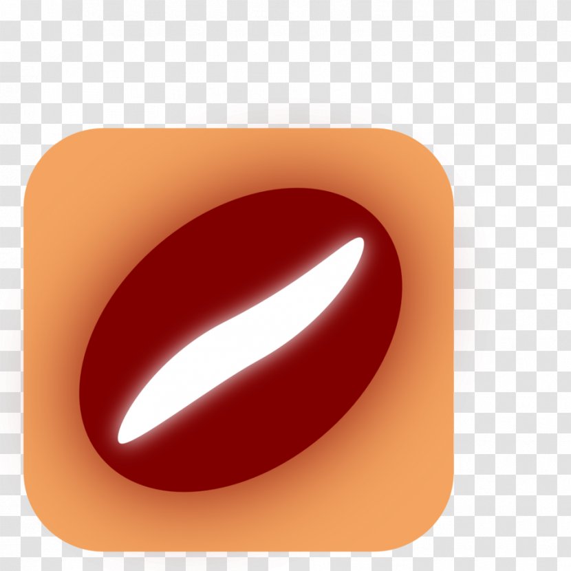 Red Peach Font - Beans Transparent PNG