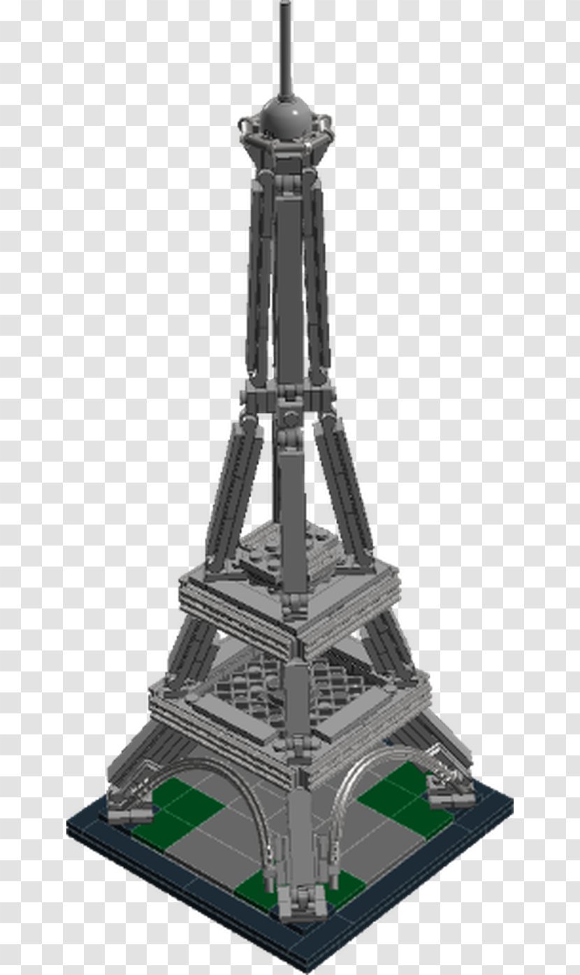 Lego Digital Designer Minifigure The Group - Eiffel Tower Transparent PNG