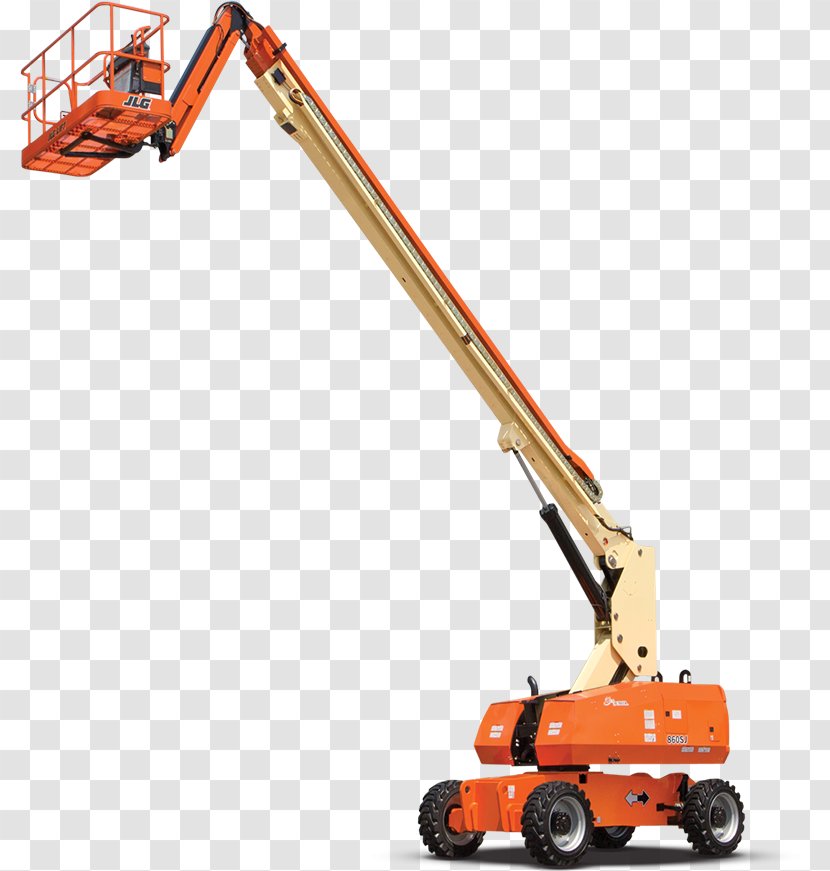 Aerial Work Platform JLG Industries Elevator Forklift Telescopic Handler - Belt Manlift - Boom Lift Transparent PNG