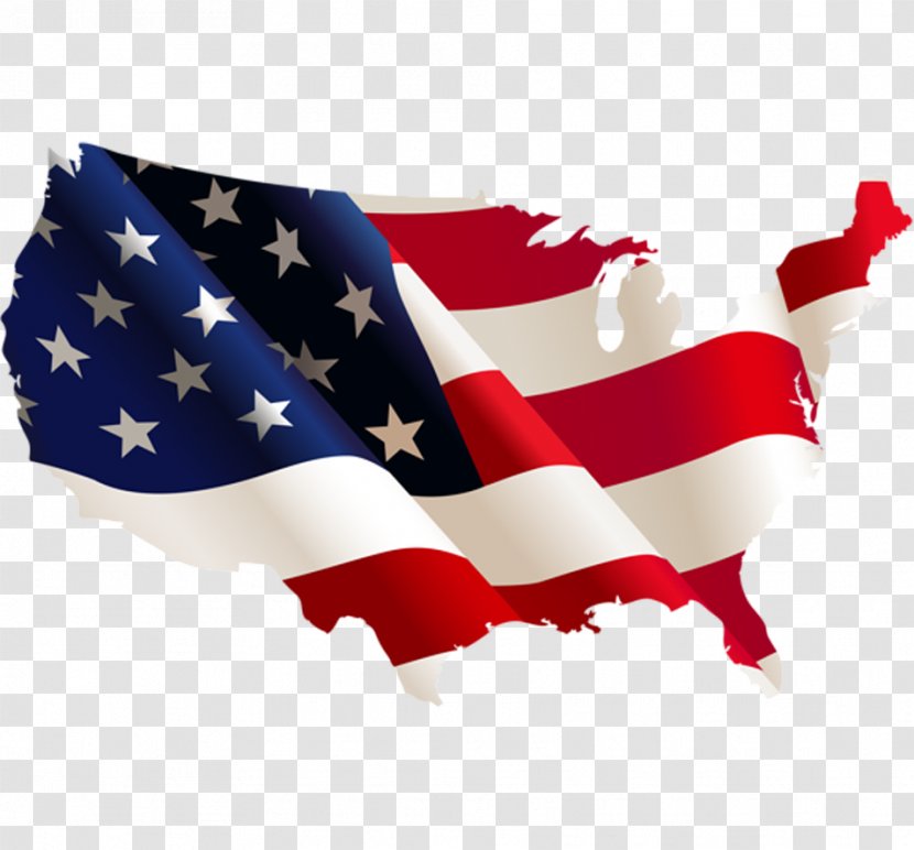 Flag Of The United States Map Kingdom - National Transparent PNG