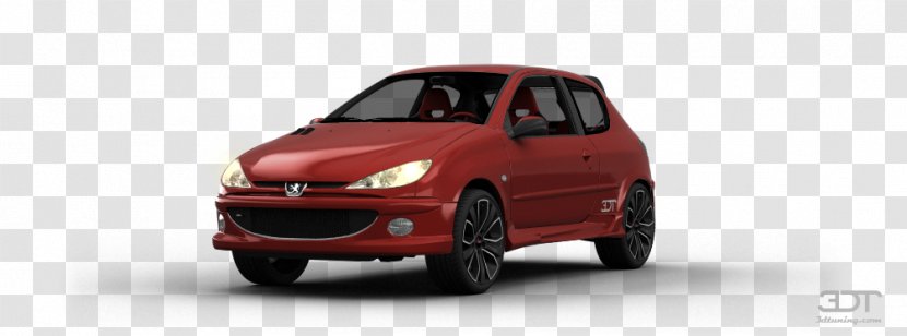 Alloy Wheel Subcompact Car City - Peugeot 206 Transparent PNG