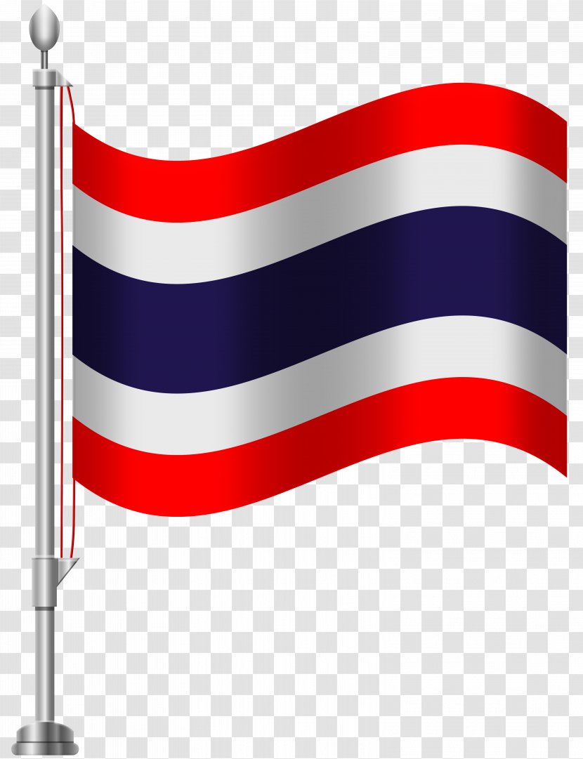 Flag Of Thailand China Clip Art Transparent PNG