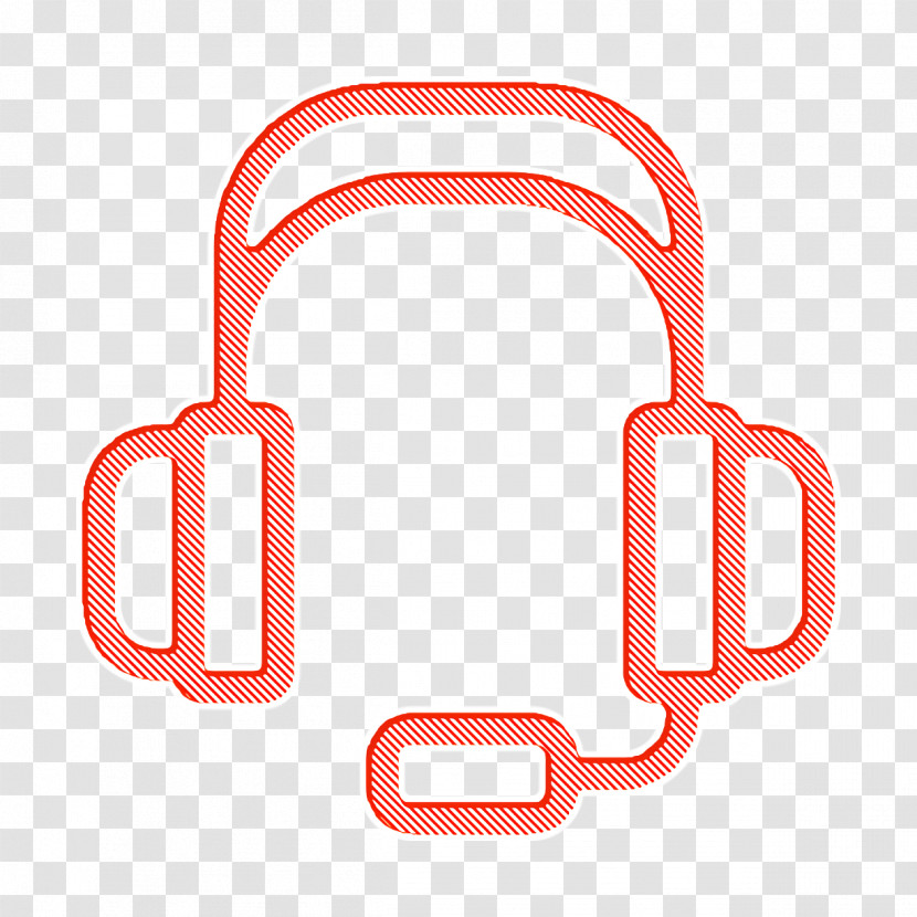 Support Icon Travel Icon Headphones Icon Transparent PNG