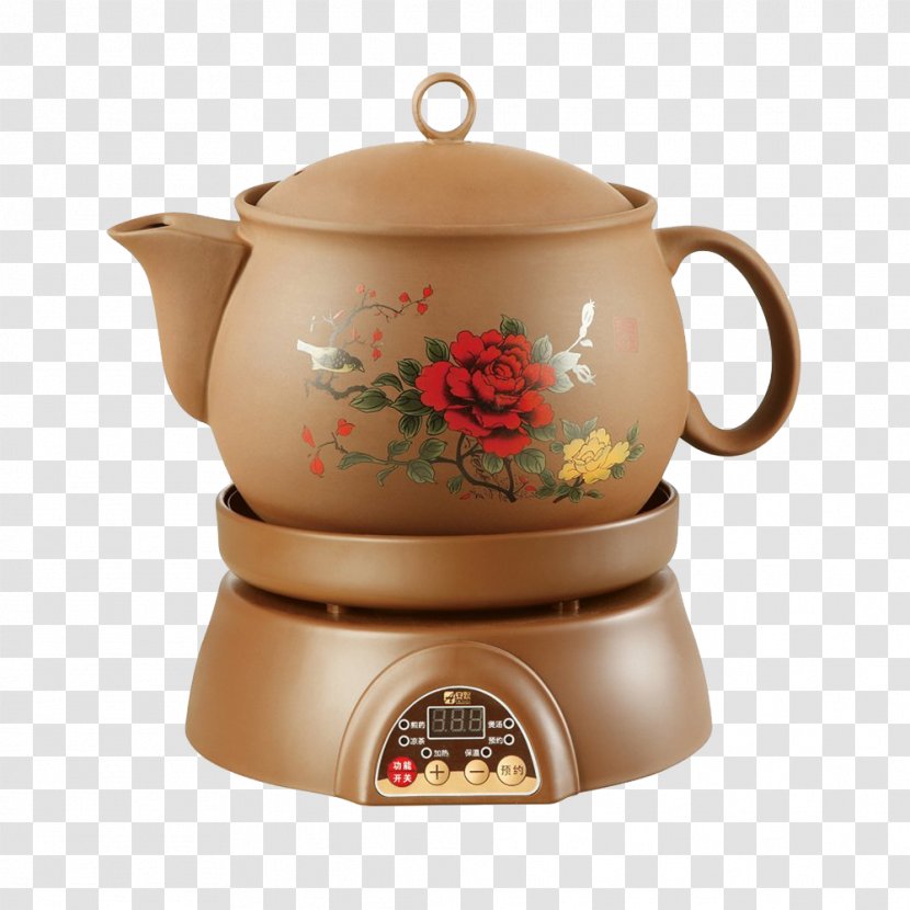 Traditional Chinese Medicine Herbology Kettle Teapot - Health Pot Transparent PNG