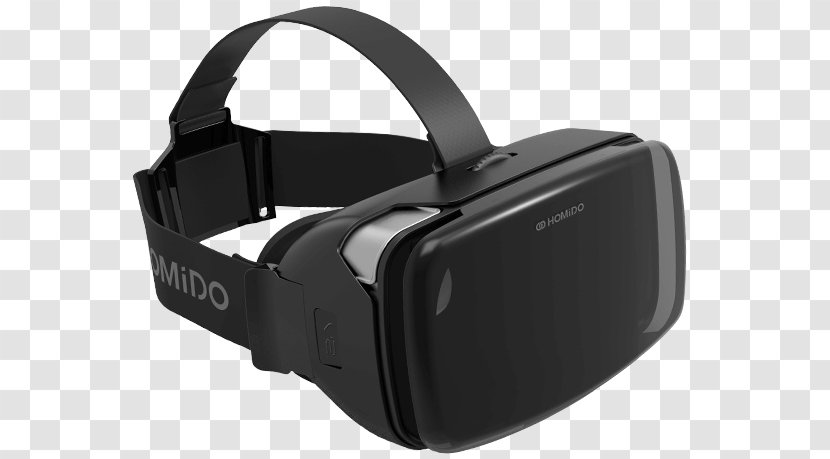 Virtual Reality Headset Homido Samsung Gear VR Google Cardboard Transparent PNG