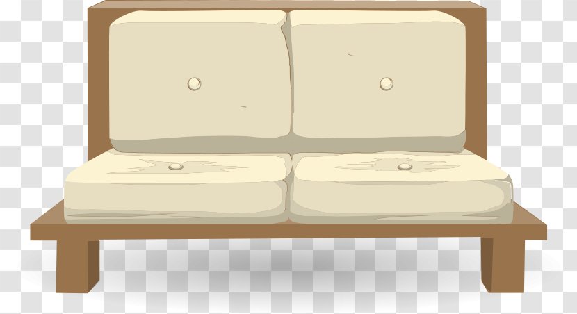 Table Couch Clip Art Chair Furniture - Cushion - Minimal Transparent PNG