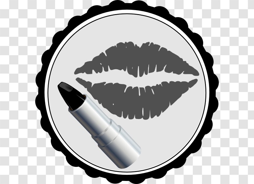 Lip Kiss Clip Art - Eyelash - White Makeup Cliparts Transparent PNG