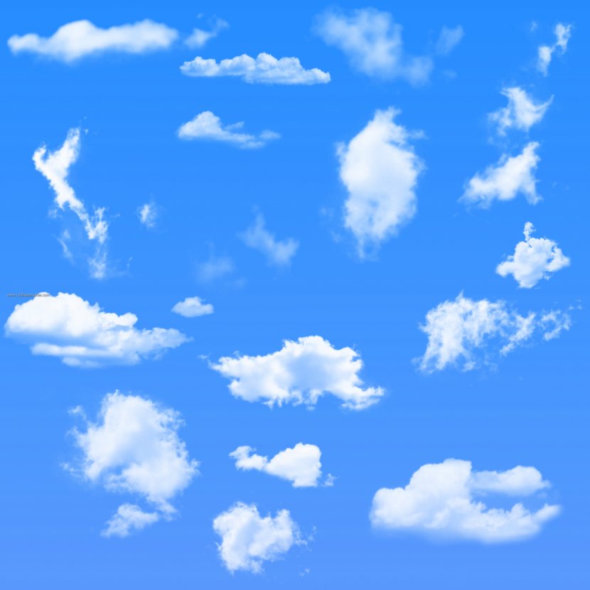 Brush Cloud Computing - Sky - Clouds Transparent PNG