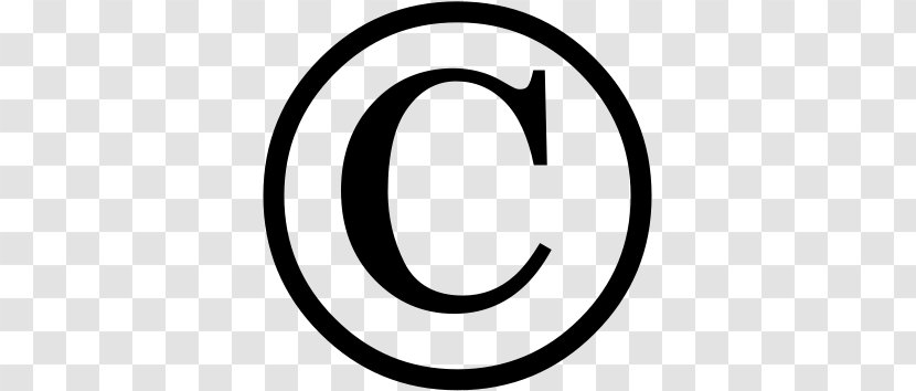 Copyright Symbol Logo - Law Of The United States Transparent PNG
