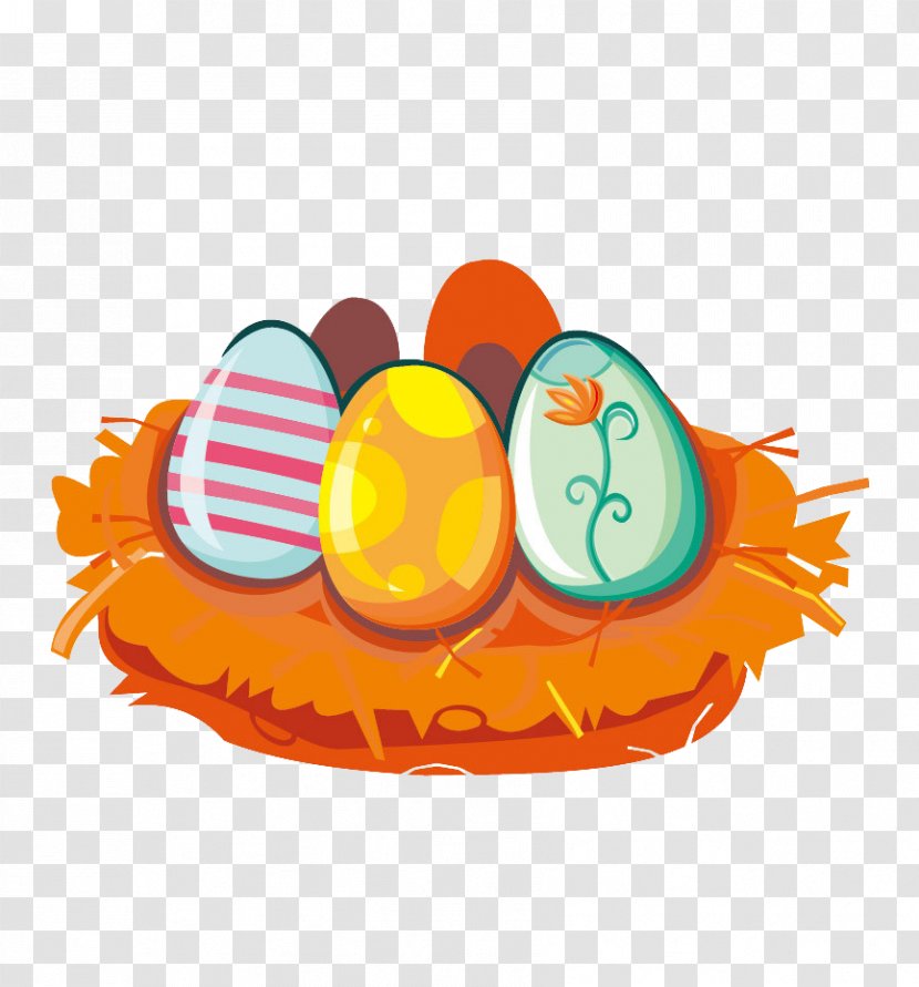 Easter Egg Clip Art - Hand Painted Eggs Transparent PNG