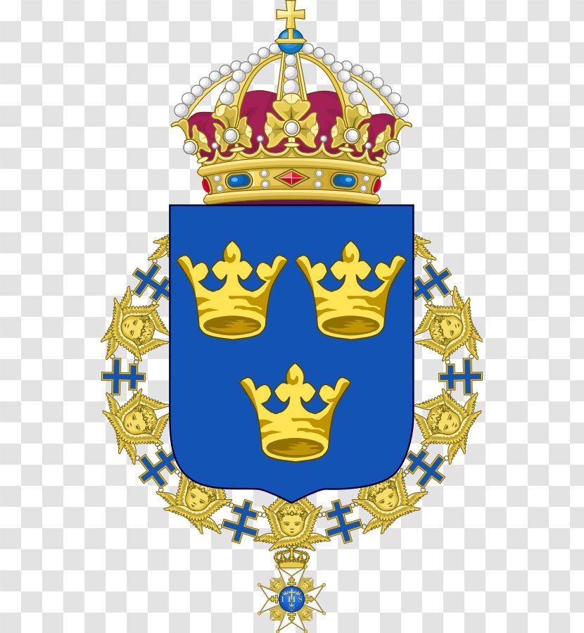 Coat Of Arms Sweden Swedish Empire Royal The United Kingdom - Crown - Arm Transparent PNG
