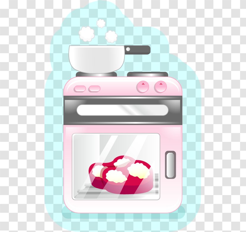 Knife Kitchen Utensil Icon - Fork - Abstract Pink Microwave Transparent PNG