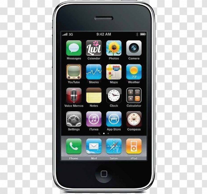 IPhone 3GS 4 Telephone - Electronics - Apple Iphone Transparent PNG
