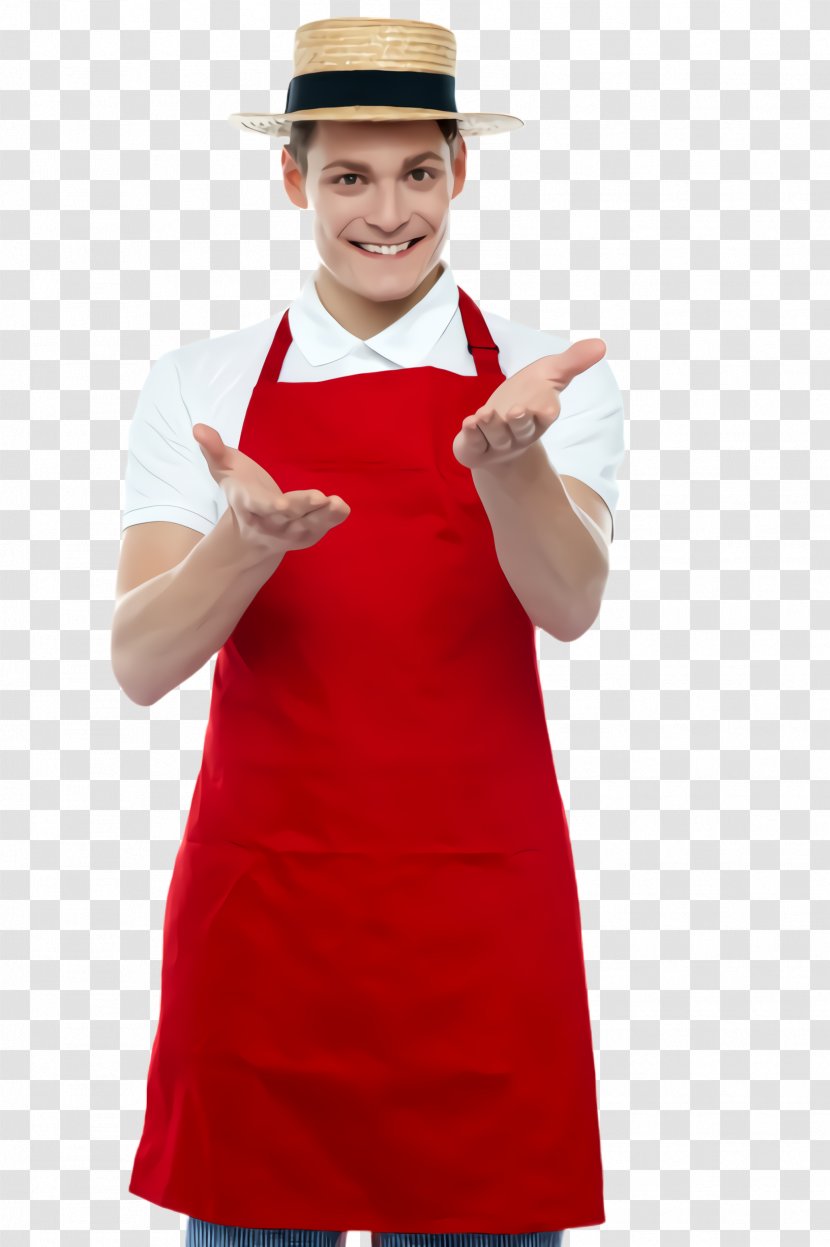 Clothing Gesture Finger Hand Apron - Smile - Thumb Transparent PNG