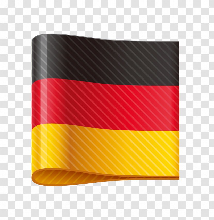 German Flag - Orange - Material Transparent PNG
