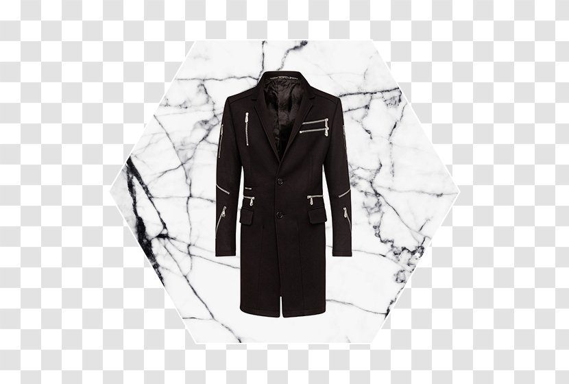 Blazer Sleeve Coat Formal Wear STX IT20 RISK.5RV NR EO - Jacket - Philipp Plein Logo Transparent PNG