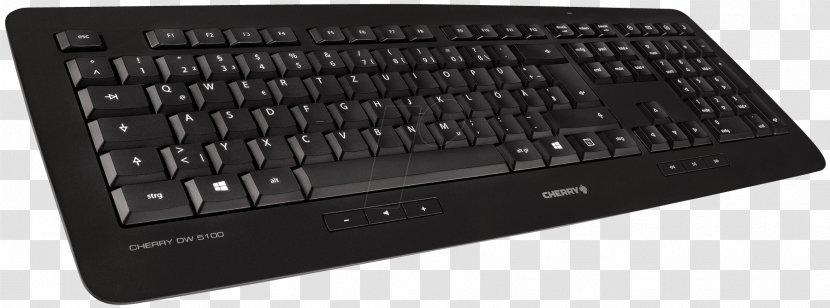 Computer Keyboard Mouse Cherry Wireless - Multimedia Transparent PNG