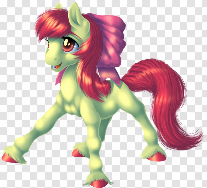 Pony Apple Bloom Applejack Pinkie Pie Twilight Sparkle - Mythical Creature - Horse Transparent PNG