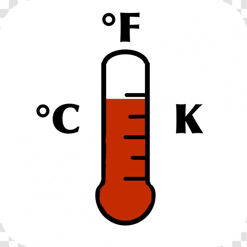 Emoji Temperature Celsius Kelvin Fahrenheit - Conversion Of Units Transparent PNG