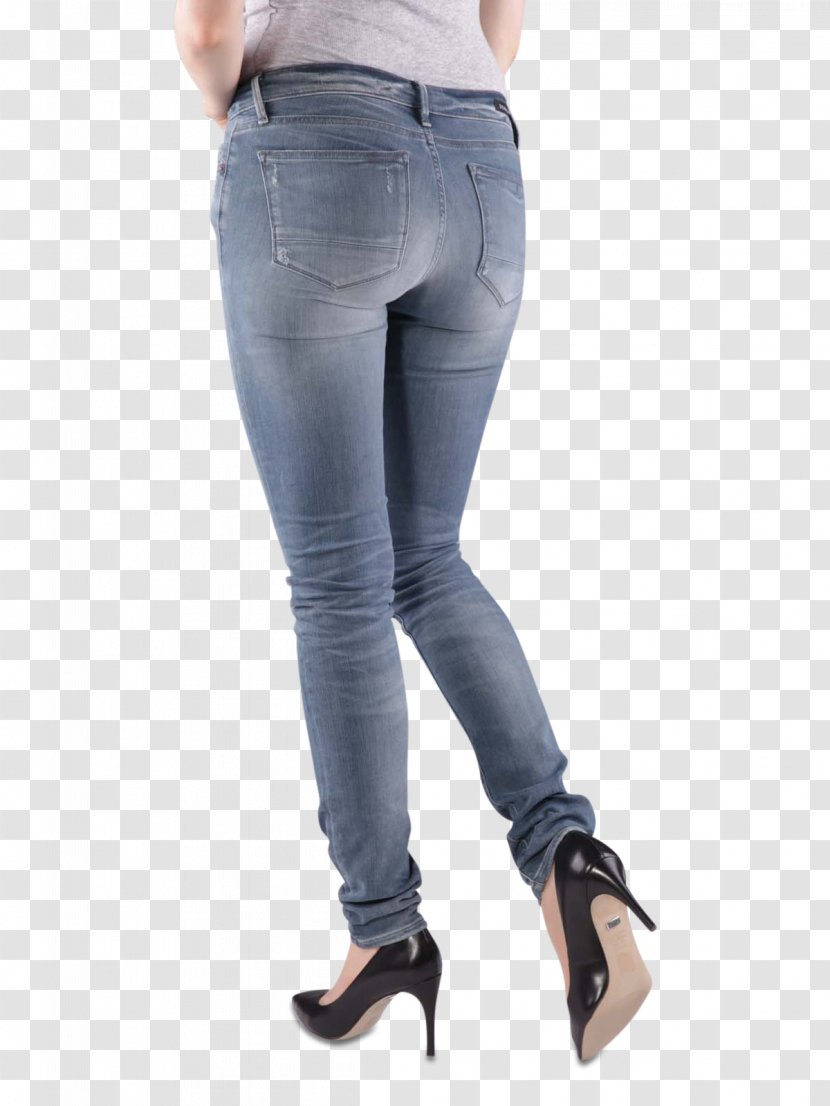Jeans Denim Waist Leggings - Heart - Womens Pants Transparent PNG