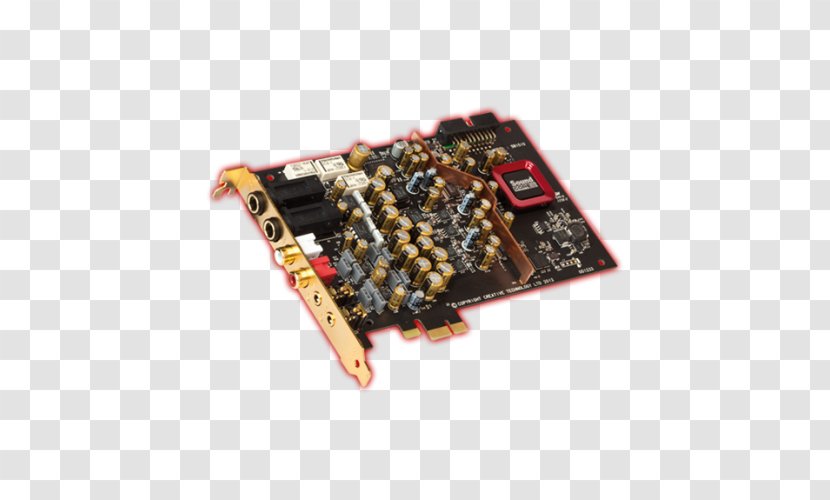 Sound Blaster AWE64 Cards & Audio Adapters Creative Technology 5.1 Card Internal SoundBlaster ZXR PC - Motherboard Transparent PNG