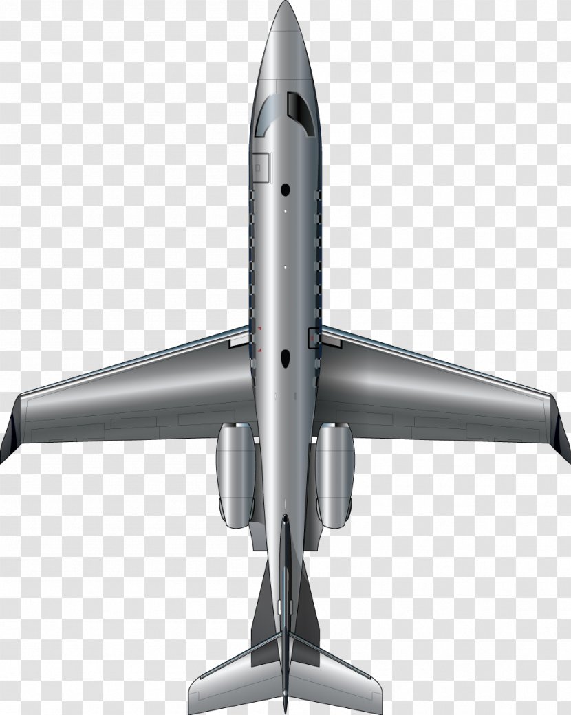 Learjet 45 Airbus Aviation Aircraft - Vehicle Transparent PNG