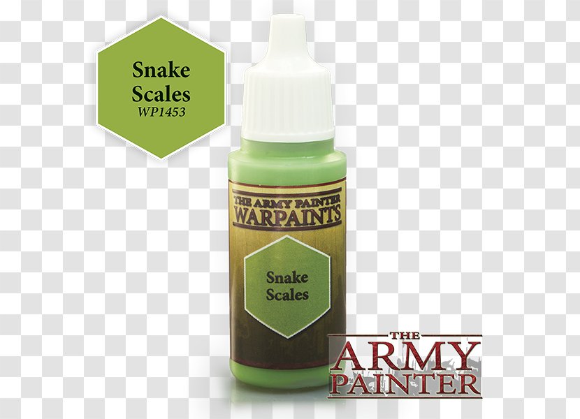 Warpaint Painting The Army-Painter ApS Wash - Army - Snake Scale Transparent PNG