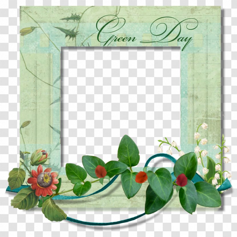 Picture Frame Digital Photo - Flower - Watercolor Floral Border Creative Vector Material Transparent PNG