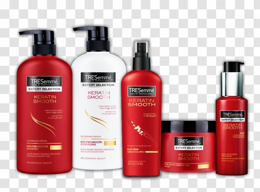 TRESemmé Keratin Smooth Shampoo + Conditioner Hair Care - Stephen M R Covey Transparent PNG