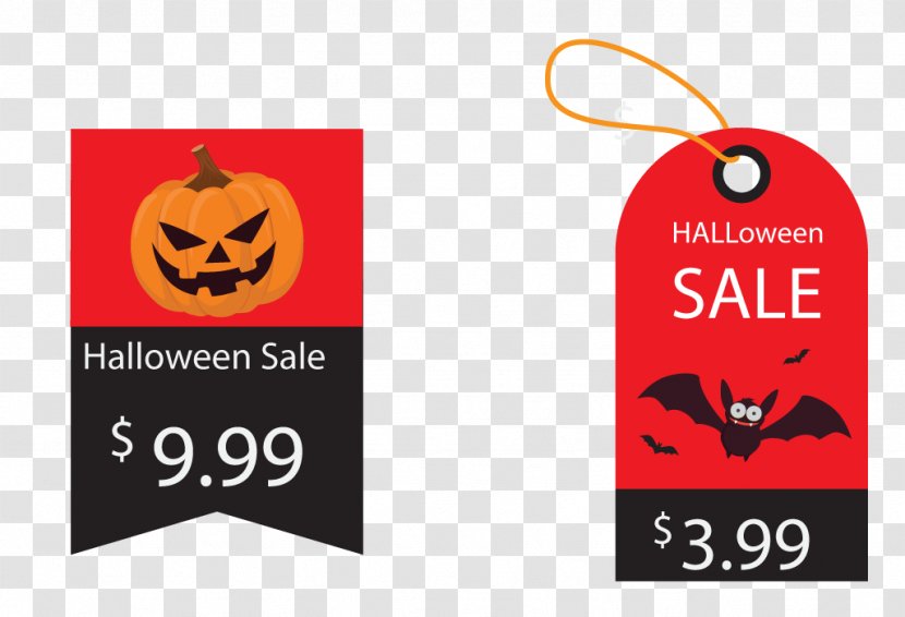 Halloween Promotion Tag - Brand Transparent PNG