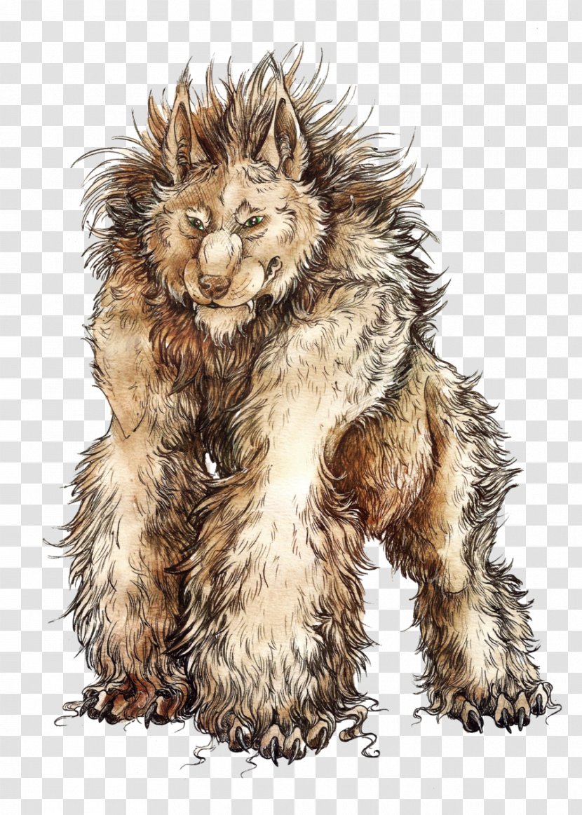 Cat Mammal Dog Carnivora Canidae - Big - Werewolf Transparent PNG