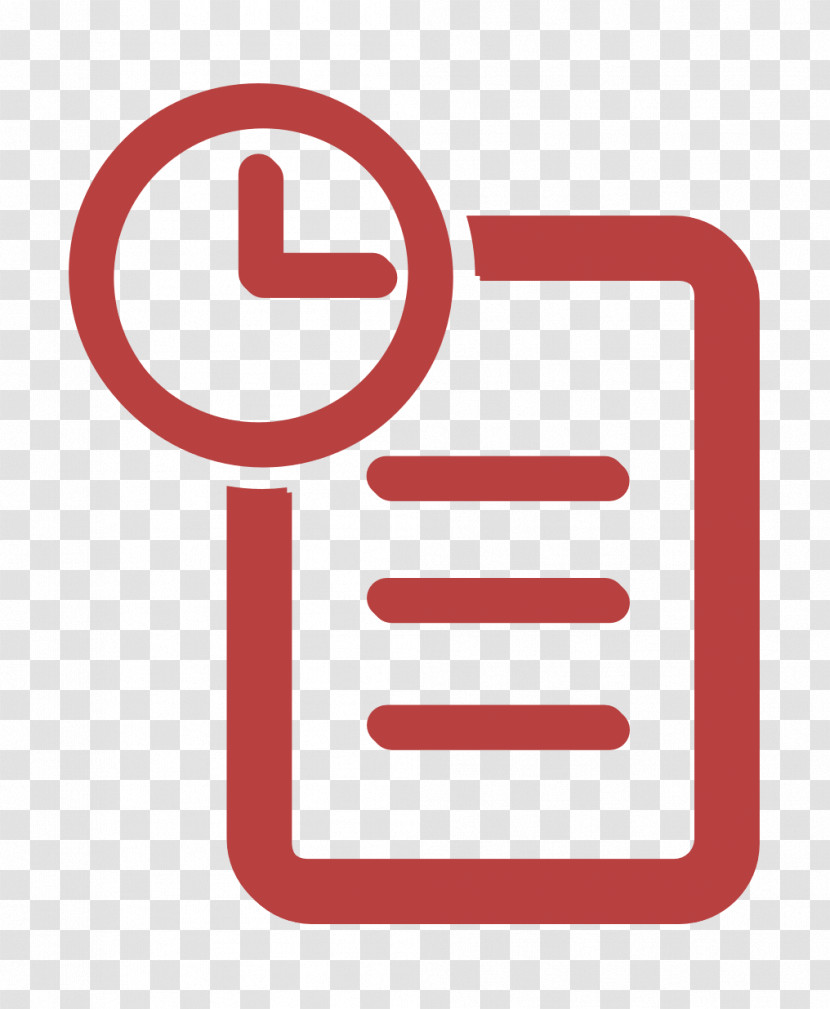 Basic Application Icon Interface Icon History Icon Transparent PNG