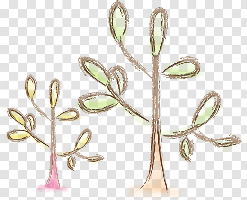 Plant Stem Twig Flower Jewellery Plants Transparent PNG