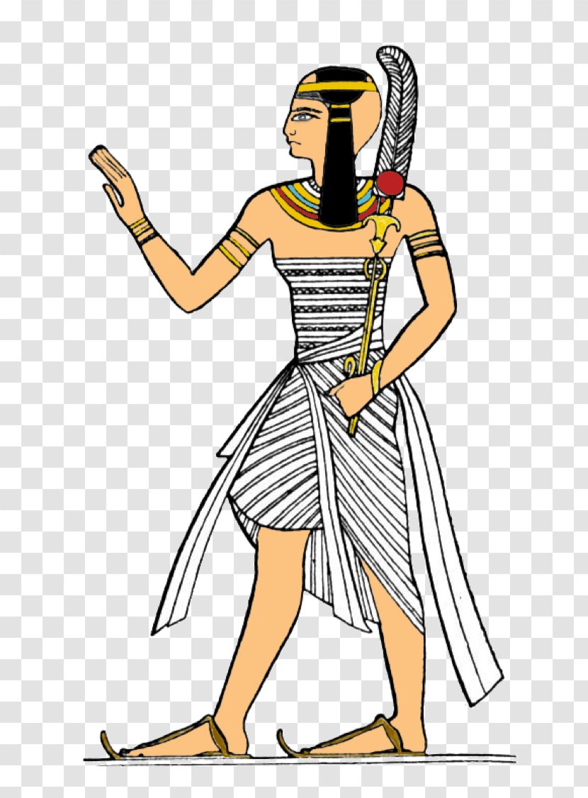 Egyptian Museum Ancient Egypt Thebes Dress - Human Transparent PNG