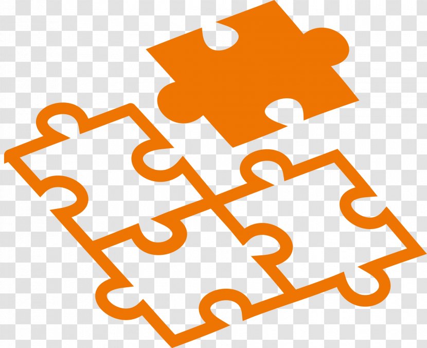 Jigsaw Puzzles Pictogram Orange (Puzzle) Clip Art - Puzzle 3d Transparent PNG